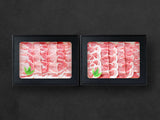 豚焼肉2種ギフト(ロース・肩ロース)